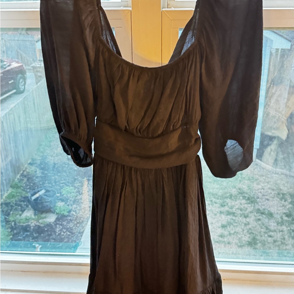 Amazon Black Long Sleeve Dress